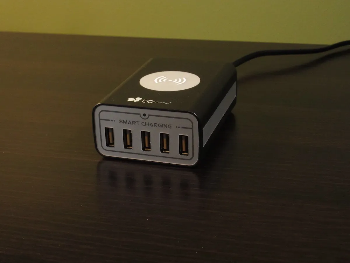 EC Technology 5-USB Port with Qi Desktop Charger Review