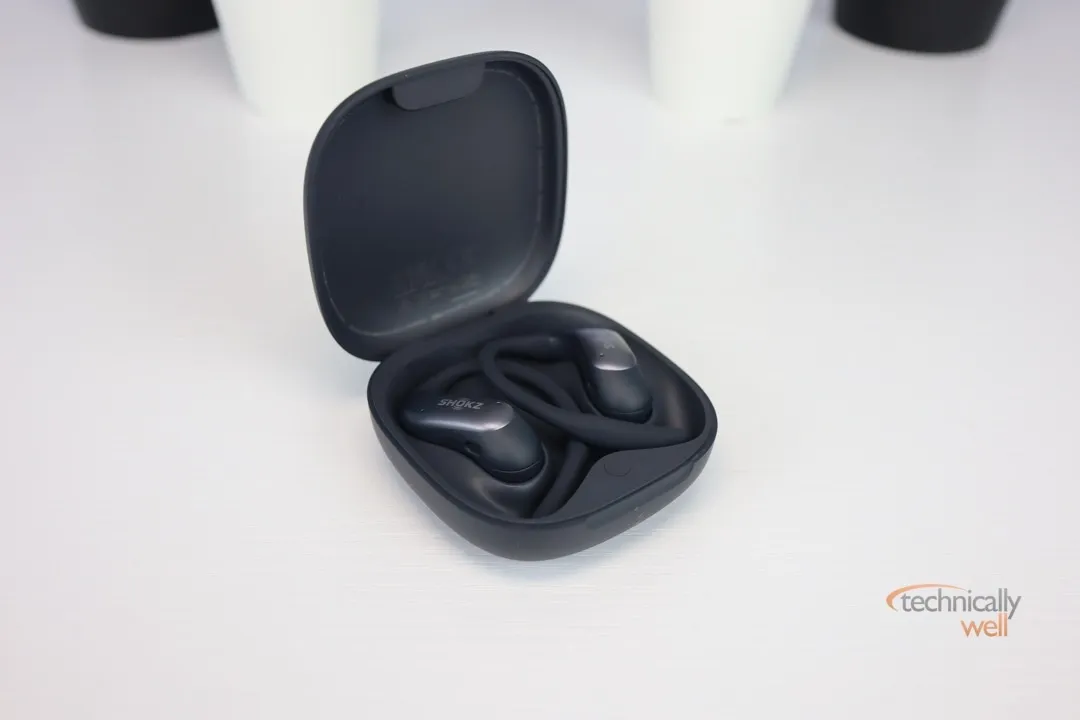 Shokz OpenFit Air 2 inside of case