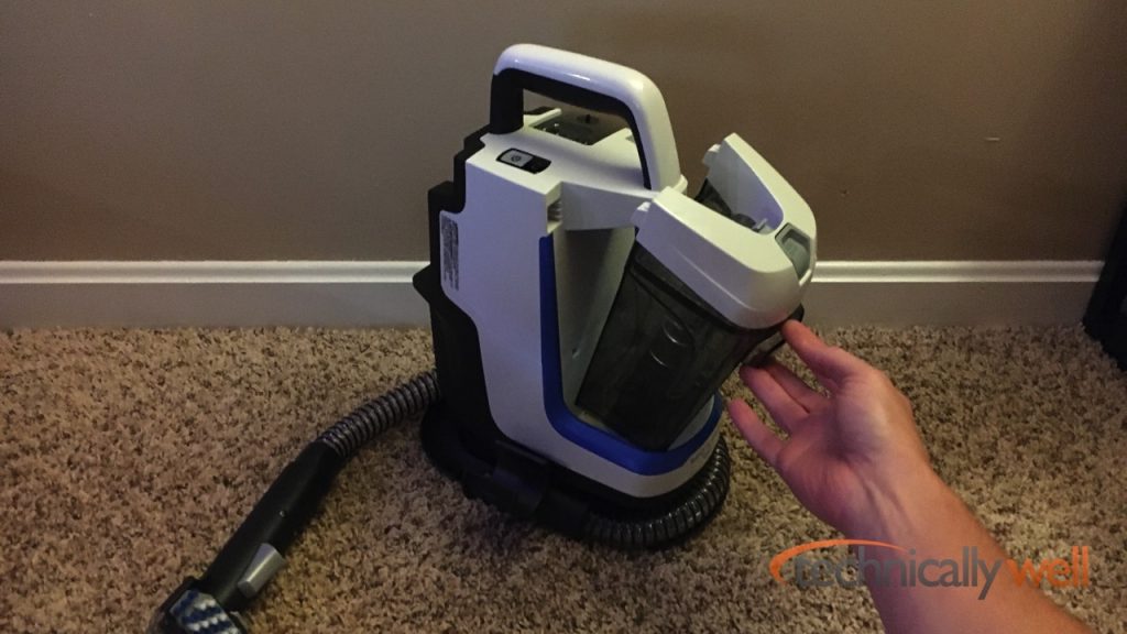 Hoover ONEPWR Cleaner tank removal