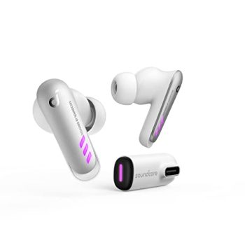 soundcore VR P10 Wireless Gaming Earbuds, Authorized Meta/Oculus Quest 2 Accessories, <30ms Low Latency, Dual Connection, Bluetooth, 2.4GHz Wireless, USB-C Dongle, PS4, PS5, PC, Switch Compatible