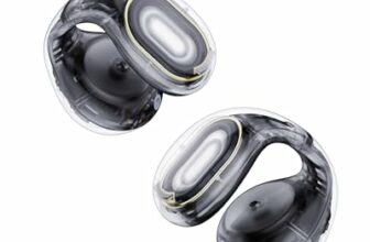 Soundcore C30i by Anker, Open-Ear Earbuds, Clip-On Headphones, Lightweight Comfort, Stable Fit, Firm-Shell Design, Attachable Ear Grips, Big Drivers for Vibrant Sound, 30H Play, IPX4 Water-Resistant