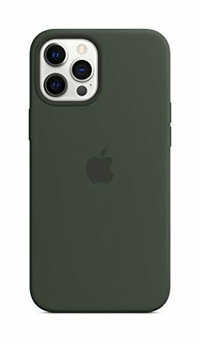 Apple Silicone Case with MagSafe – Cypress Green (for iPhone 12 Pro Max)